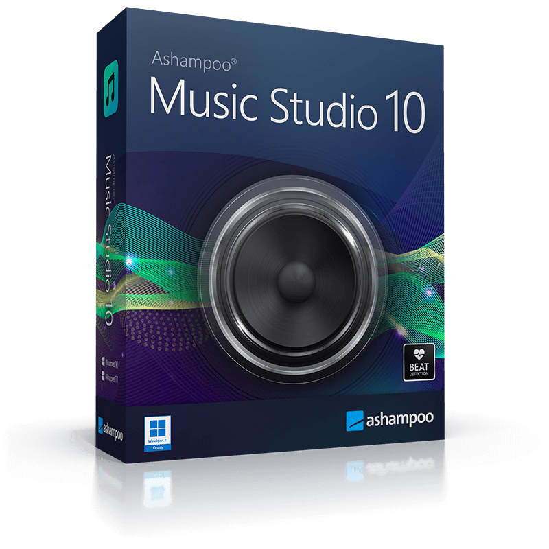 Ashampoo® Music Studio 10 – Boxshot