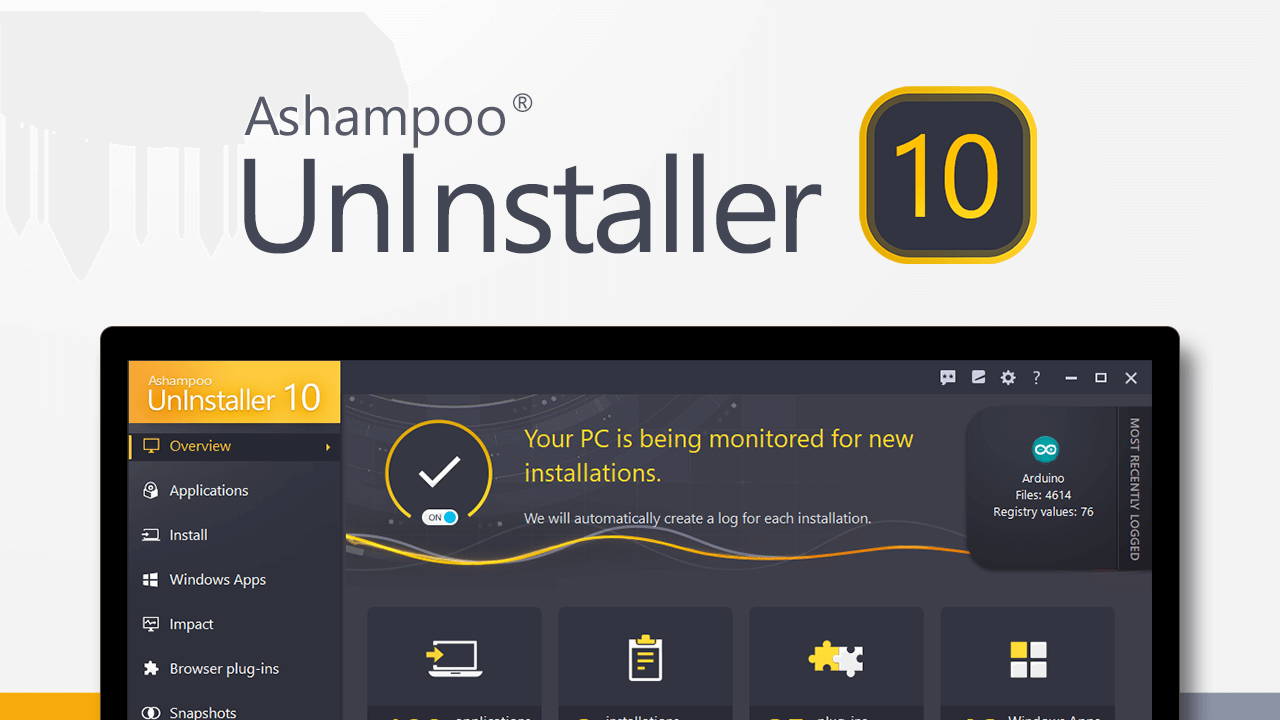 Ashampoo UnInstaller 14.00.10 download the new for mac