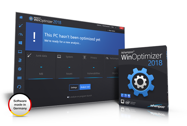 لقطة الشاشة: جديد WinOptimizer 2018