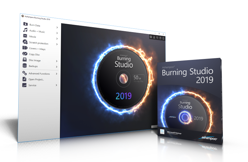 Burning Studio 20 Box & Screenshot