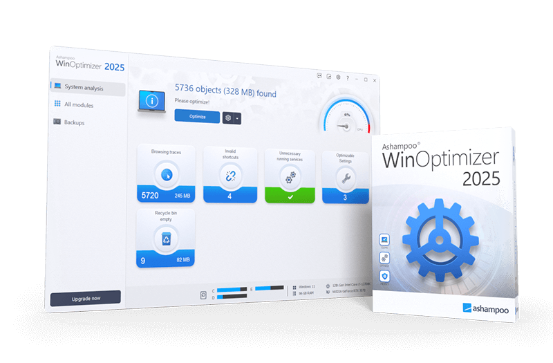 Windows 8 Ashampoo WinOptimizer 2025 full