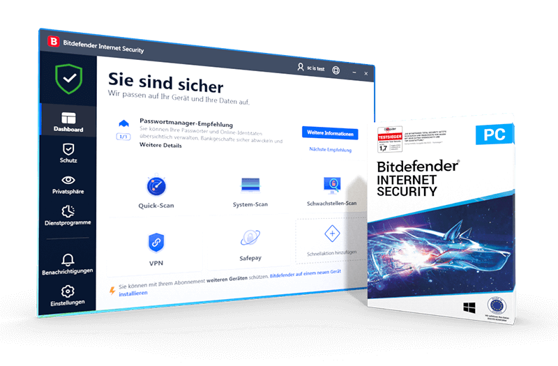 Bitdefender Security Requirements Ashampoo®