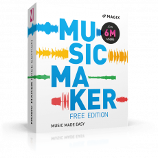 MAGIX Music Maker + ¡Una enorme biblioteca de sonidos!