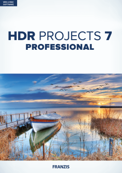 Franzis HDR projects 7 professional