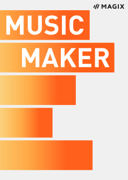 MAGIX Music Maker + Biblioteca de som enorme!