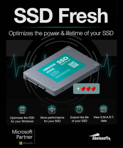 Significantly extends the lifetime of SSDs and prevents wear and tear