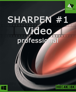Professional sharpening of videos!