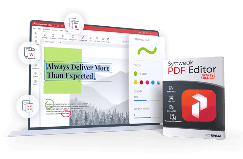Systweak PDF Editor Pro - Overview - Ashampoo®