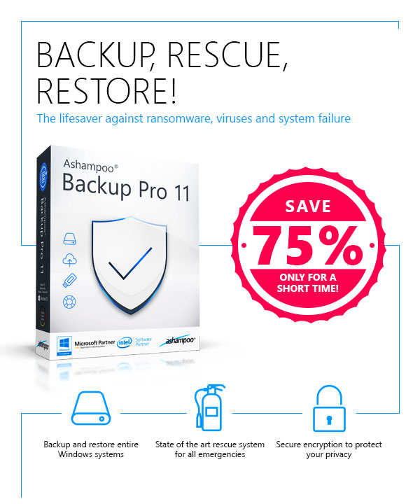 Ashampoo Backup Pro 11