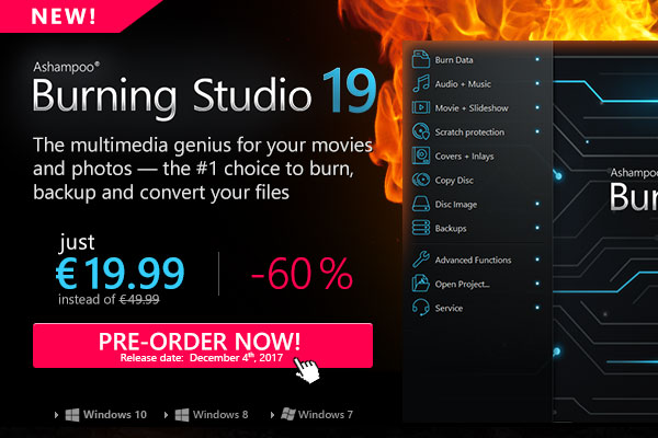 Ashampoo Burning Studio 19