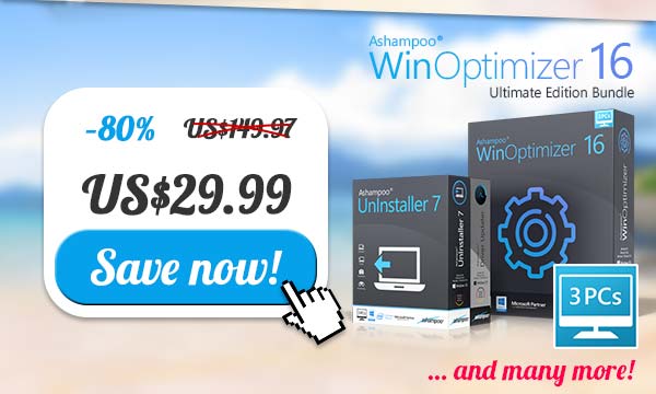 (Ashampoo® WinOptimizer 16 Ultimate Edition)