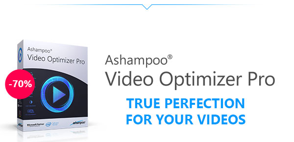 Ashampoo Video Optimizer Pro - True perfection for your videos