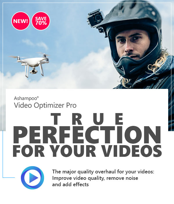 Ashampoo Video Optimizer Pro - True perfection for your videos