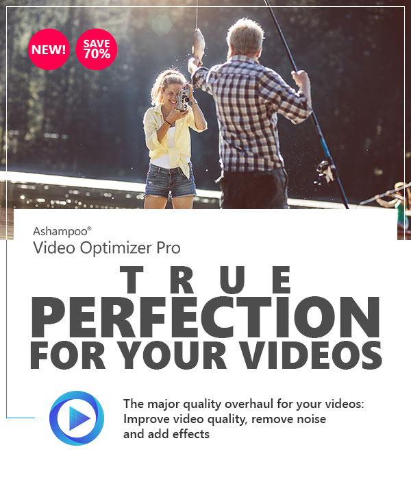 Ashampoo Video Optimizer Pro - True perfection for your videos