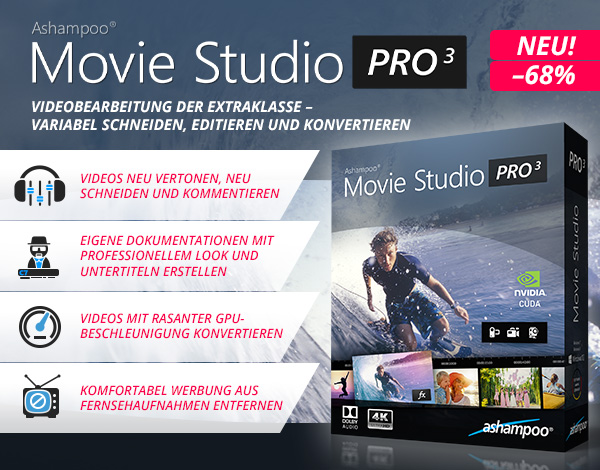 Ashampoo Movie Studio Pro 3