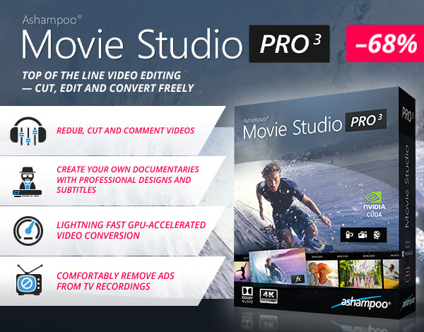 Ashampoo Movie Studio Pro 3