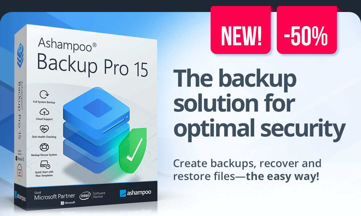 download the new version for windows Ashampoo Backup Pro 17.08