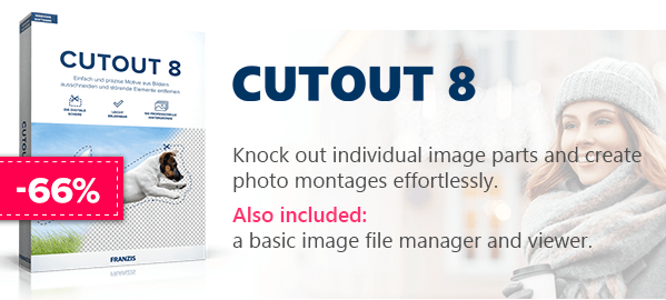 Cut out motifs to perfection, create stunning montages and remove unwanted objects at the click of a button