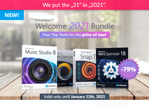 Welcome 2021 Bundle