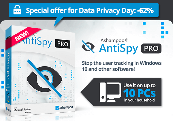 AntiSpy Pro | Stop the user tracking in Windows 10 and other software!