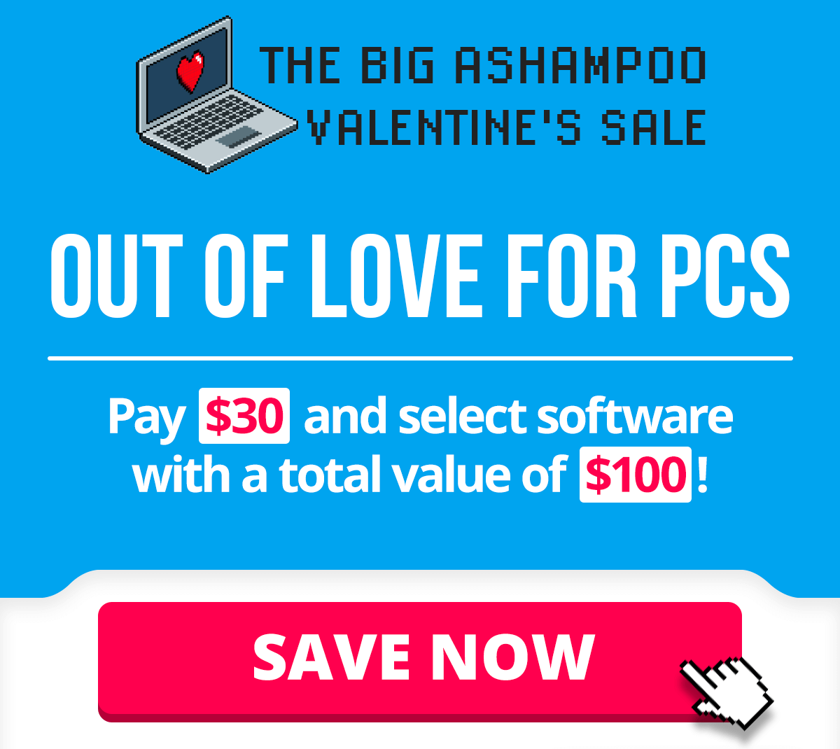 The big Ashampoo Valentine's sale!