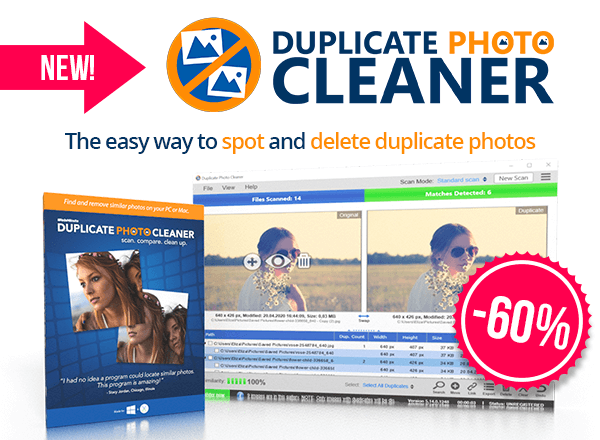 Photo Duplicate Cleaner | The easy way to spot and delete duplicate photos