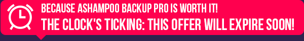 Ashampoo Backup Pro 16 - The backup solution for optimal security