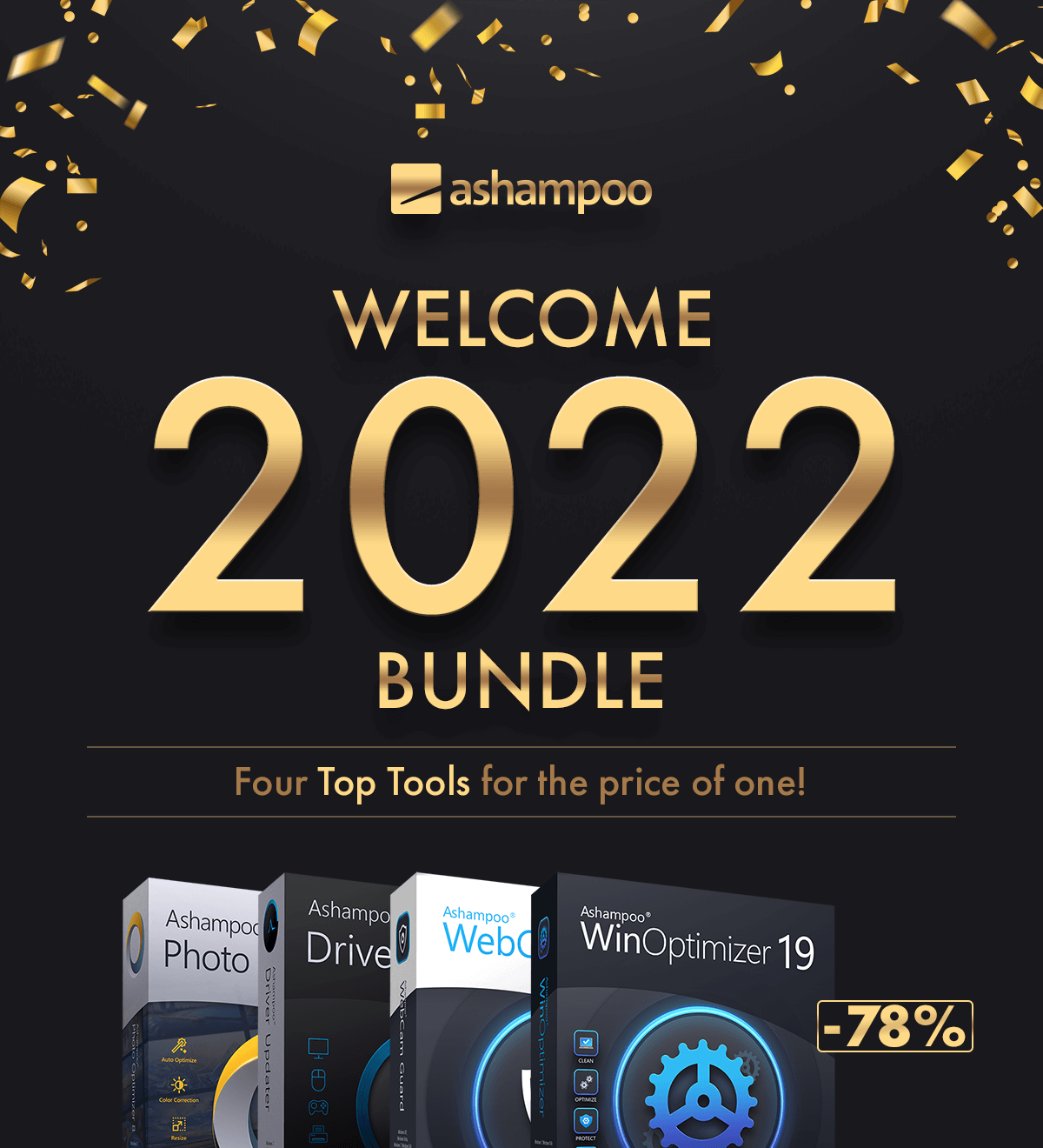 Welcome 2022 Bundle: Four Top Tools for the price of one