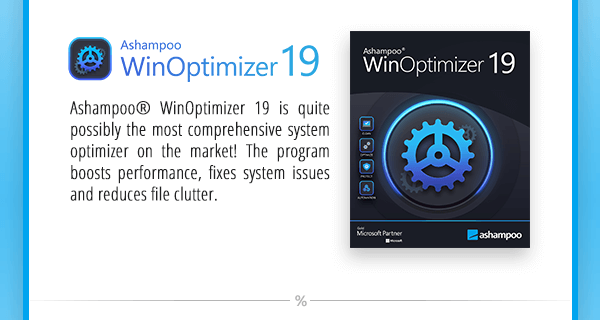 Ashampoo WinOptimizer 19