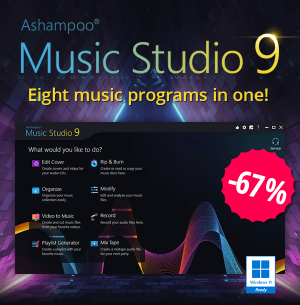 Ashampoo Music Studio 9