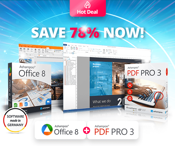 Ashampoo PDF Pro 2 & Ashampoo Office 8