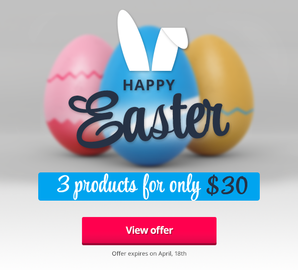 Ashampoo celebrates Easter with the best discounts!