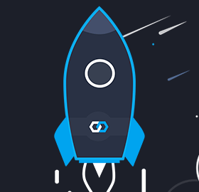 (Illustration of a rocket)