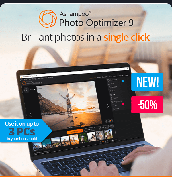 Photo Optimizer 9 | Brilliant photos in a single click