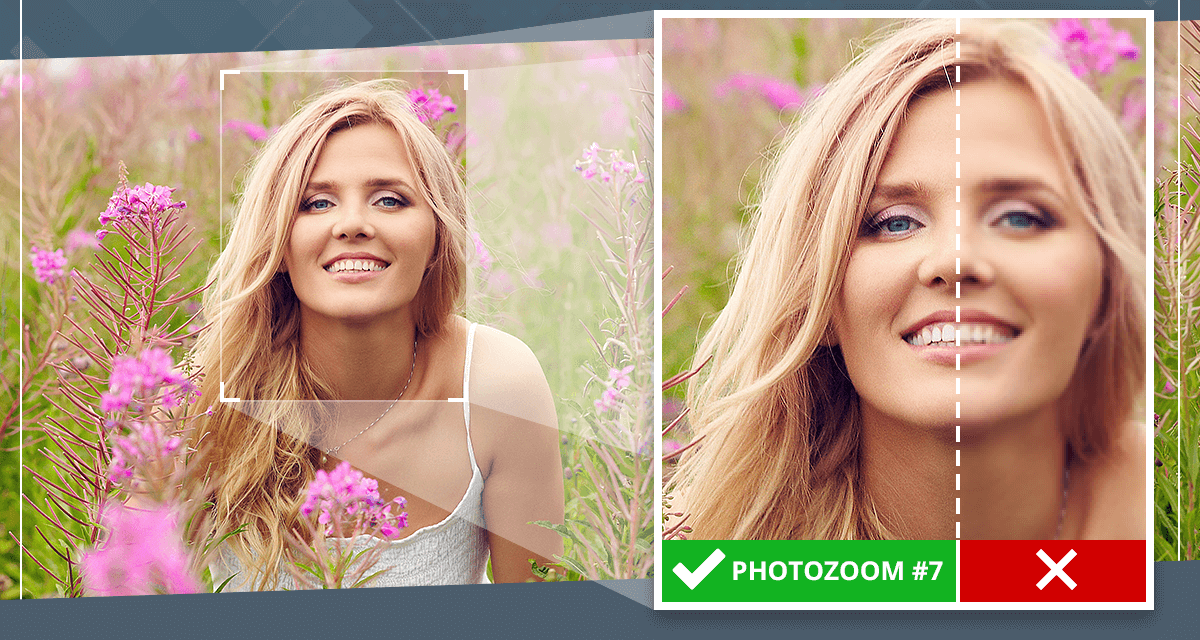 Professional photo scaling software with patented S-Spline technology