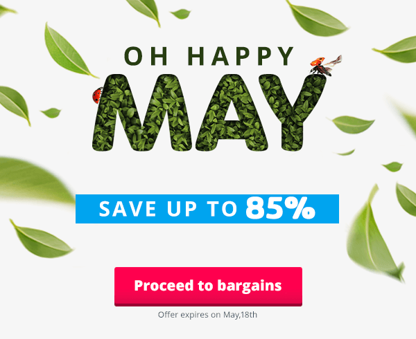 Save up to 85%