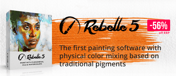 Rebelle 5 | The first painting software with physical  color mixing based on traditional pigments