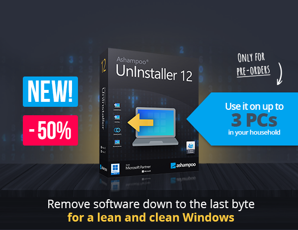 Ashampoo UnInstaller 12 - Remove software down to the last byte