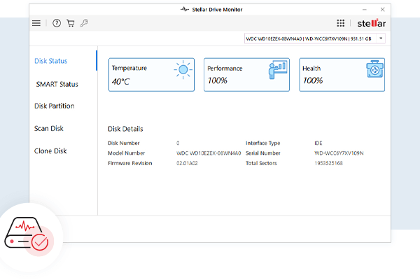 Stellar Drive Monitor