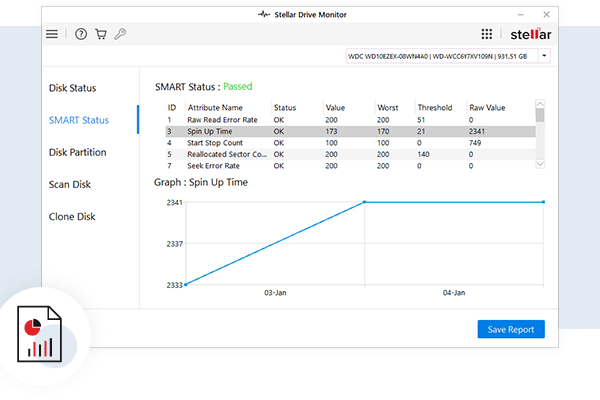 Stellar Drive Monitor