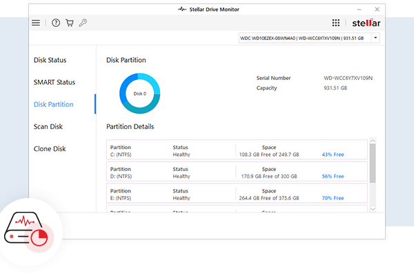 Stellar Drive Monitor