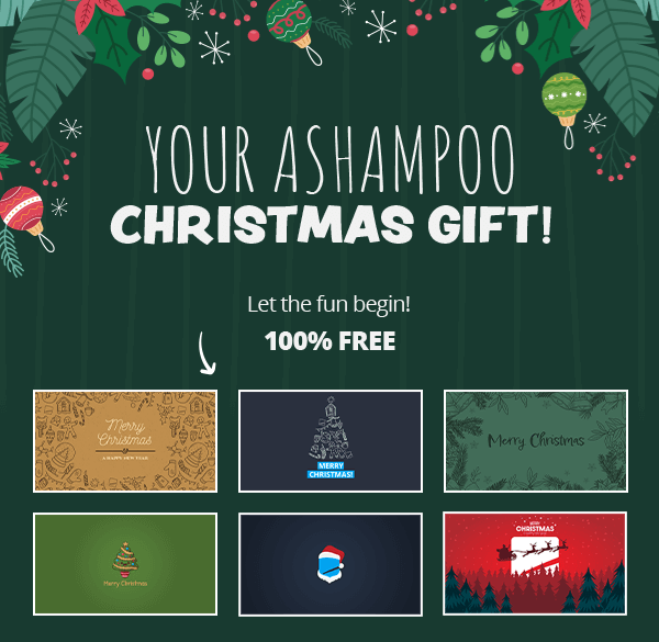 Your Ashampoo Christmas gift! - Free download