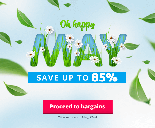 Save up to 85%