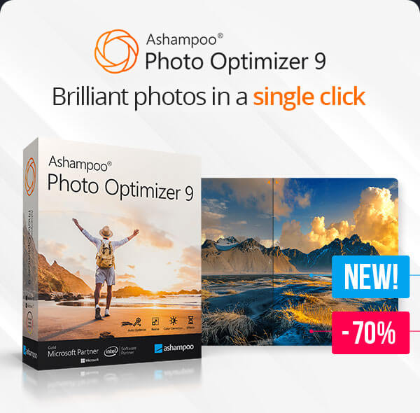 Photo Optimizer 9 | Brilliant photos in a single click