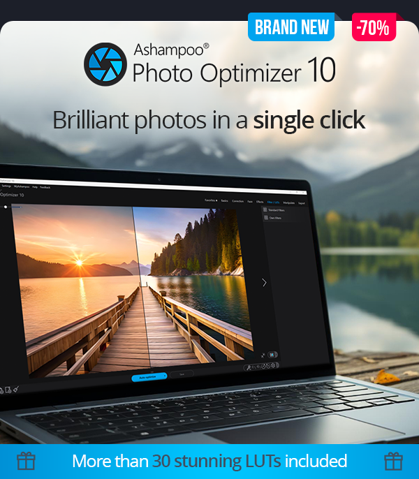 Photo Optimizer 10 | Brilliant photos in a single click