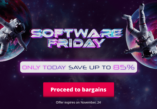 Only today: The software deal of the year