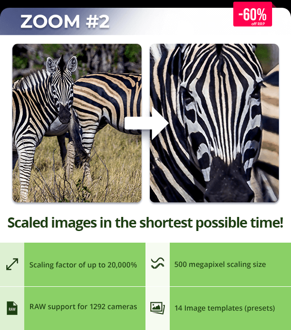 Zoom #2  - Scaled images in the shortest possible time!