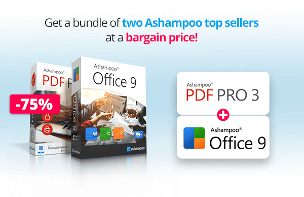 Ashampoo PDF Pro 3 & Ashampoo Office 9