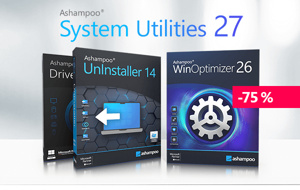 Ashampoo® System Utilities 27