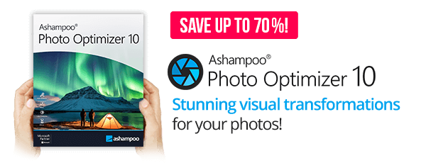 Ashampoo® Photo Optimizer 10 | The swift image editor for those who've got better things to do!